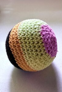 Pelota multicolor
